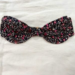 Acacia Swimwear Rose Top Bandeau Small